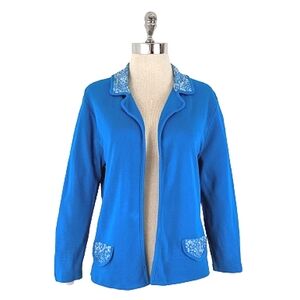 vintage 60's open front cardigan